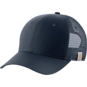 Mens Canvas Mesh Back Baseball Cap Adjustable Breathable Outdoor Work Hat